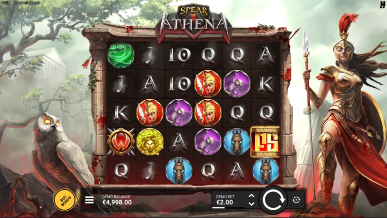 Temat Slotu Spear of Athena